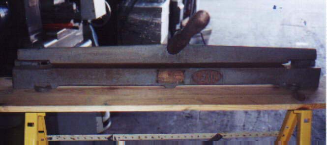 22 Ga. x 30 , PEXTO, No. 100, bar folder