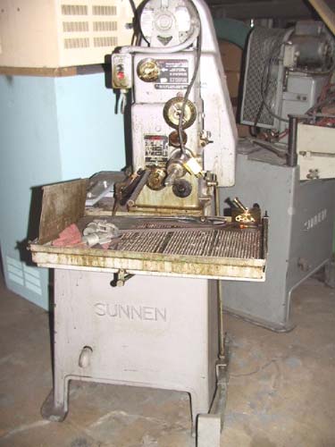 No. MBB-1600, SUNNEN, s/n 43648, 200-1600 rpm, 1/2 HP, coolant
