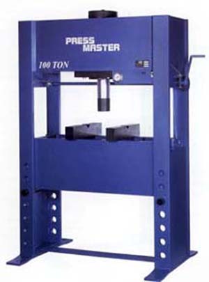 100 Ton, PRESSMASTER, #100T-E/H, 12 Str, 29 DLO, hydraulic, NEW