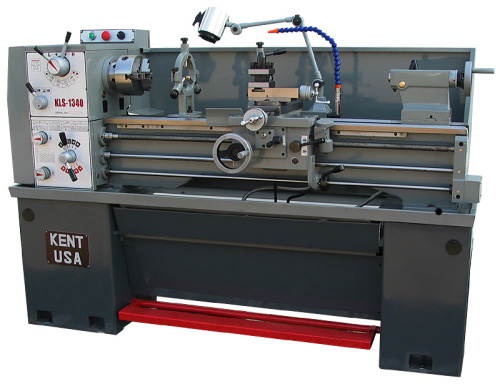 KENT USA KLS-1340A Engine Lathes, 1-1/2 bore, 2 HP, 1 phase motor, NEW