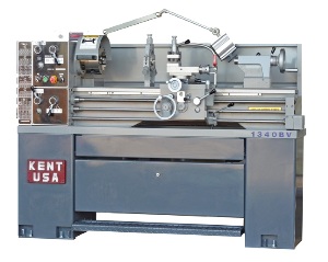 KENT USA SSM-1340BV Engine Lathes, 1-9/16 bore, 3 HP, EVS, NEW (Taiwan)
