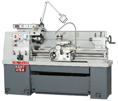 KENT USA TRL-1340 Engine Lathes, 1-9/16 bore, 5 HP, NEW (Taiwan)