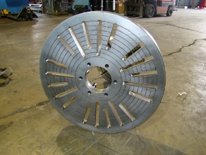 FACEPLATES, IMPORT, 24 diameter, D1-8 MOUNT, 5-1/4 bore, New
