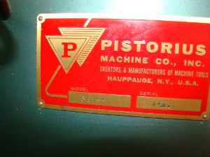PISTORIUS SEM-P, frame notcher, single spindle, 3 HP