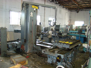 4 G & L FRASER, #70A-DP4-T, 36 X 72 table, 56 long 62 cross, #50 NST, DRO,'69