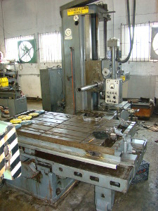 4 G & L FRASER, #70A-DP4-T, 36 X 72 table, 56 long 62 cross, #50 NST, DRO,'69