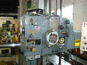 4 G & L FRASER, #70A-DP4-T, 36 X 72 table, 56 long 62 cross, #50 NST, DRO,'69