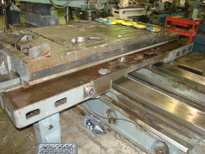 4 G & L FRASER, #70A-DP4-T, 36 X 72 table, 56 long 62 cross, #50 NST, DRO,'69