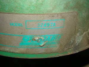 5 HP, SPEEDAIRE, #3Z492A, 70 gallon tank (horz)