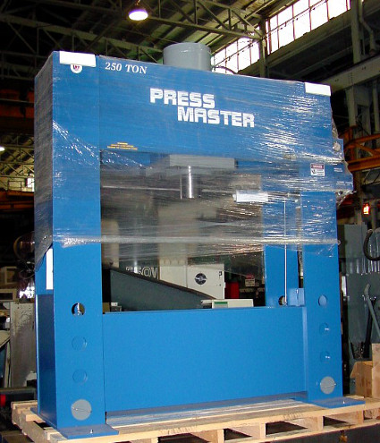 250 Ton, PRESSMASTER, #HFP-250, 16 Str, 33 DLO, hydraulic, NEW