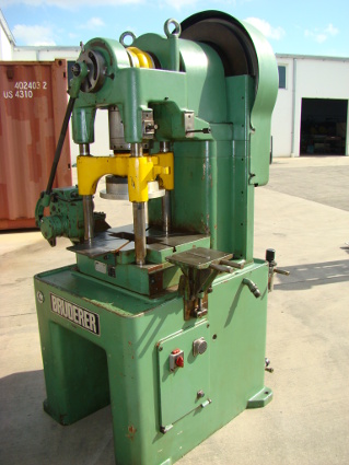 30 Ton, BRUDERER, #BSTA30, adj stoke, 7.5 SH, AC, feeder, high speed, 1979
