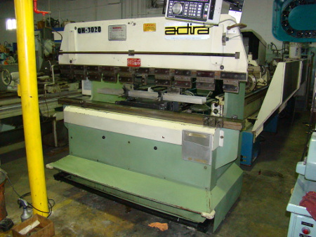 35 Ton, ADIRA, No. QH-3020, upacting, 80 OA, Hurco CNC, 1985