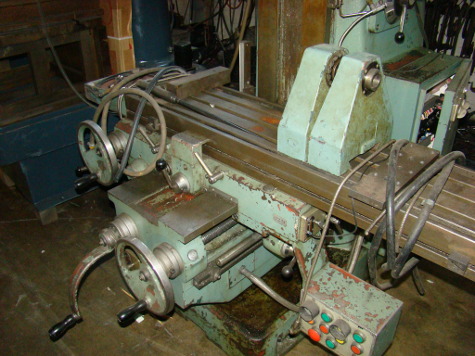 SUPERMAX, #YC-2GS, #40 horz. spindle & turret head, auto feed, 1981