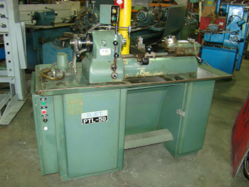 JET, #PTL-59, 6 pos. turret, 5C collet closer, cross slide, CL, 1981