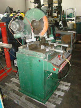 17 , WEGOMA, #SD17S, mitre/compound, semi-automatic, 3 HP (1995)