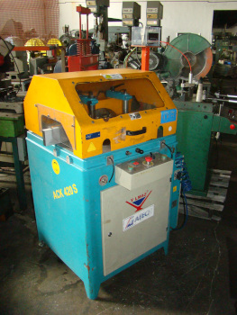 16 , YILMAZ, #ACK420S, mitre, up-acting, semi-automatic, 3 HP (2010)