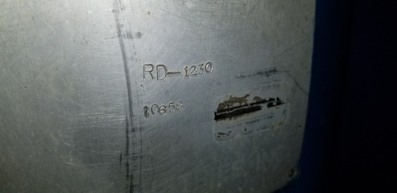 4' x 11-13/16 , SHARP, #4MT, 5 HP, pwr elev, 44-1500 rpm, box table, 1989