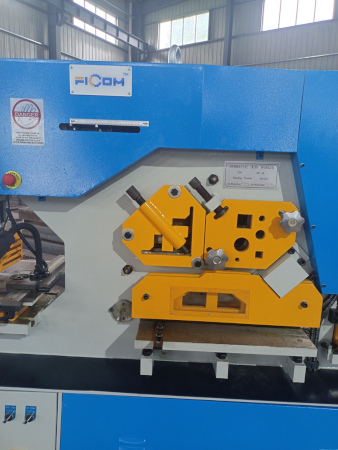 FICOM, #H-90, 90 ton, dual station, 7.5 HP, 5 stations, NEW