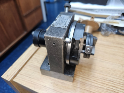 GRIND-ALL, HARIG, No 1, with V block, case, assorted tools