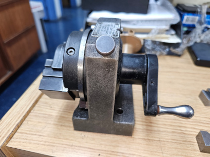 GRIND-ALL, HARIG, No 1, with V block, case, assorted tools
