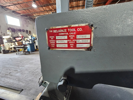 10 Ga., BY GEORGE, #CH5273, 15 throat, 4 to 52 circle, 1.5 HP, 1 phase