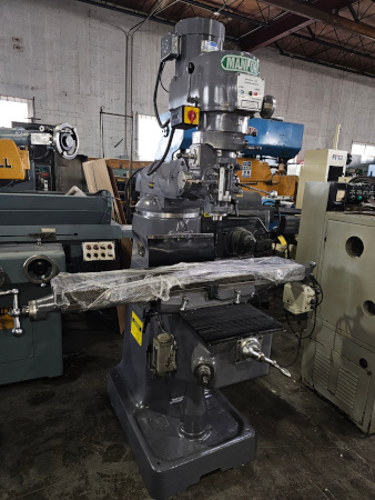 No. L-2V, MANFORD, 9 x 49 table, DRO, PF-X, 3 HP, 2018