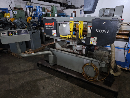 12 x 18 AMADA Marvel, #S330HV, 13 round, semi-automatic, swivel head, 2020