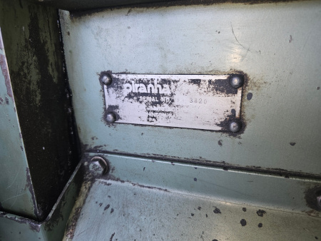 50 ton, PIRANHA, 5 X 5 X 3/8 angle, 14 X 5/8 shear, Hyd, brake att, BG,1991