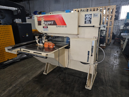 30 Ton, STRIPPIT, #3030, 1-1/4 & 3-1/2 holders, gauging, tooling, 1990
