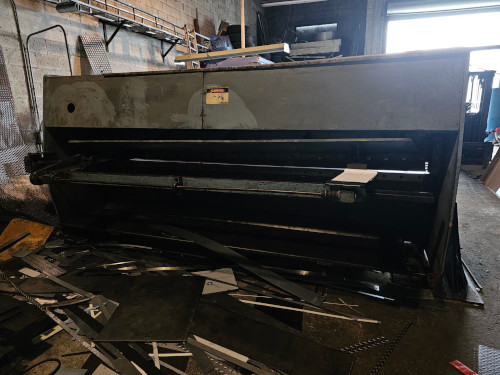 1/4 x 12', TRU-FAB (WYSONG), No. S-1225, hyd., 36 PFOBG, 10 HP, 1995