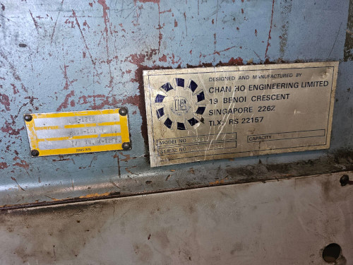 1/4 x 12', TRU-FAB (WYSONG), No. S-1225, hyd., 36 PFOBG, 10 HP, 1995