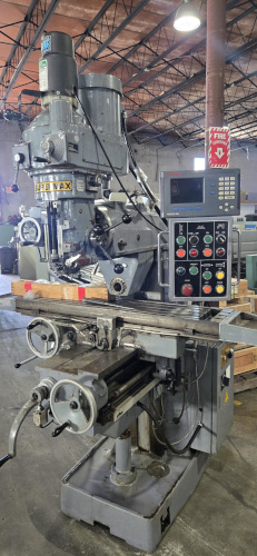 SUPERMAX, #YCM-2GS, #40 horz. spindle & turret head, auto feed, DRO, 1994