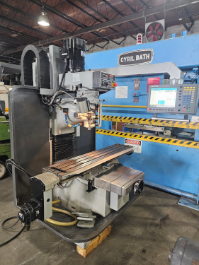 KENT USA, #BM-3, 3 axis Bedmill, 30 x16 x22 trav, 3 HP, R8, 10 X 50 tbl. 2022