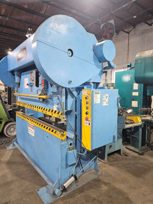 80 Ton, CYRIL BATH, #80-3-6, mechanical, 8' x 3/16 , 8'AOL, 6'6 BH, PFOBG, 1978