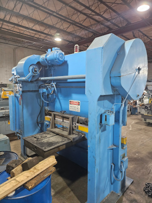 80 Ton, CYRIL BATH, #80-3-6, mechanical, 8' x 3/16 , 8'AOL, 6'6 BH, PFOBG, 1978