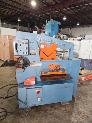 6 x 6 x 3/8 , SCOTCHMAN, #6509, 65 tons, 24 shear, stroke control, 2016