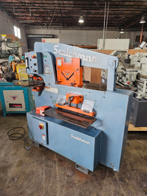 6 x 6 x 3/8 , SCOTCHMAN, #6509, 65 tons, 24 shear, stroke control, 2016