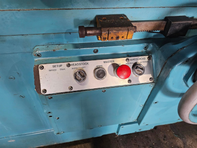 12 x 36 , CINCINATTI-MILACRON, #12X360, motorized workhead, pick feed, 1979