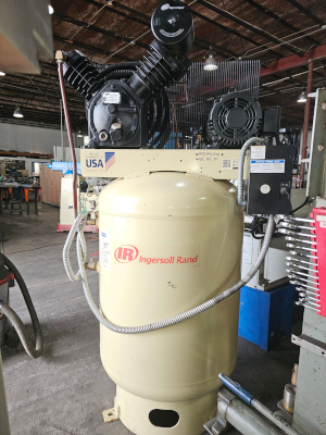 10 HP, INGERSOL RAND, #2545K10V, 120 gal tank, 230/460/3/60 (vert), 2023