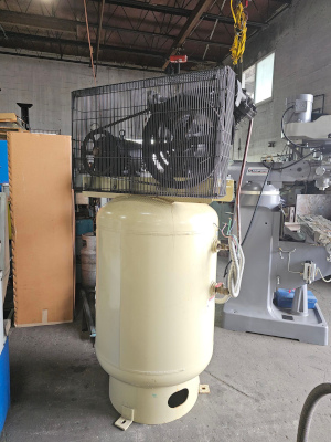 10 HP, INGERSOL RAND, #2545K10V, 120 gal tank, 230/460/3/60 (vert), 2023