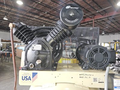 10 HP, INGERSOL RAND, #2545K10V, 120 gal tank, 230/460/3/60 (vert), 2023