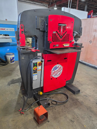 EDWARDS 100 Ton, 6 x 6 x 1/2 , 7.5 HP, 241 tool holder, 2017