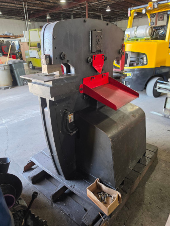 4 x 4 x 1/4 , EDWARDS, 55 Ton, Hydraulic, 5 HP, 3 phase, notcher, 2014
